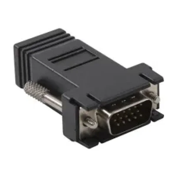 S-link SL-15RJ45 VGA 15M TO RJ45 Çevirici Adaptör Vidalı