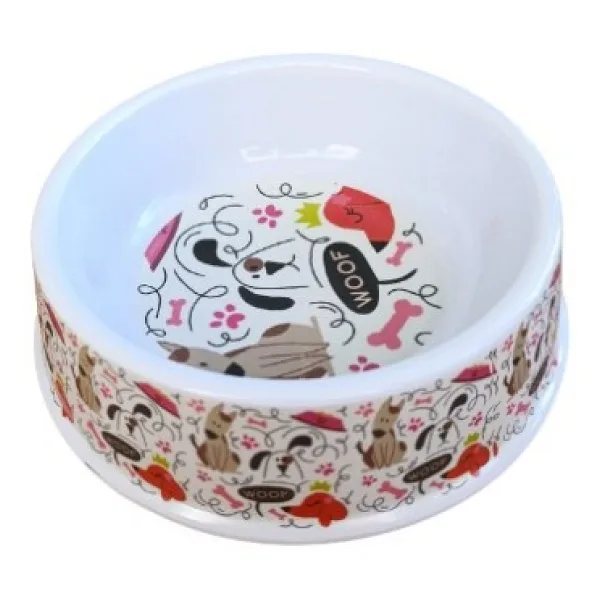 Senye Tekli Melamin Mama Kabı 22 CM