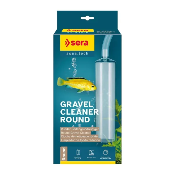 Sera Akvaryum Dip Süpürge Gravel Cleaner Round