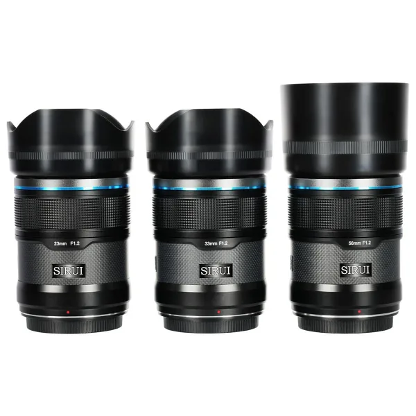 Sirui Sniper APS-C f/1.2 Nikon 3'lü Lens Seti