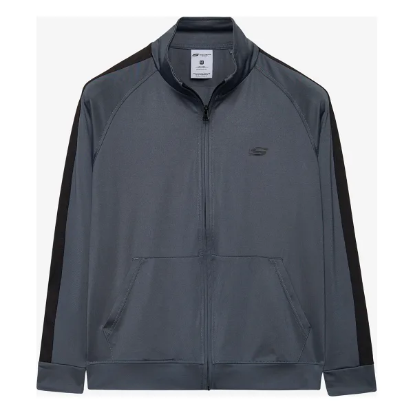Skechers M Performance Track Suit S212165-3998 Erkek Gri Eşofman Takımı