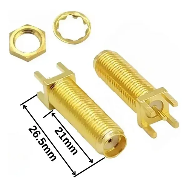 SMA-KE 21 Coaxial Konnektör - Simetrik