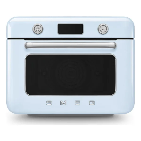 Smeg COF01PBEU Pastel Mavi Tezgah Üstü Kombi Fırın