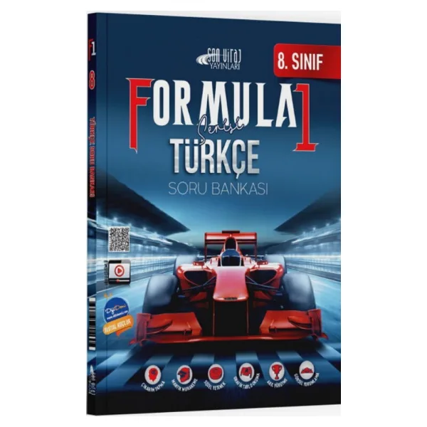 Son Viraj Yayınları 8. Sınıf LGS Türkçe Formula 1 Soru Bankası - Emine Kartal