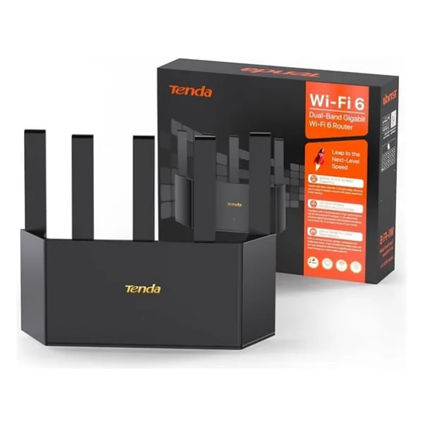 Tenda RX12L Pro 4 Port 2976 Mbps Router
