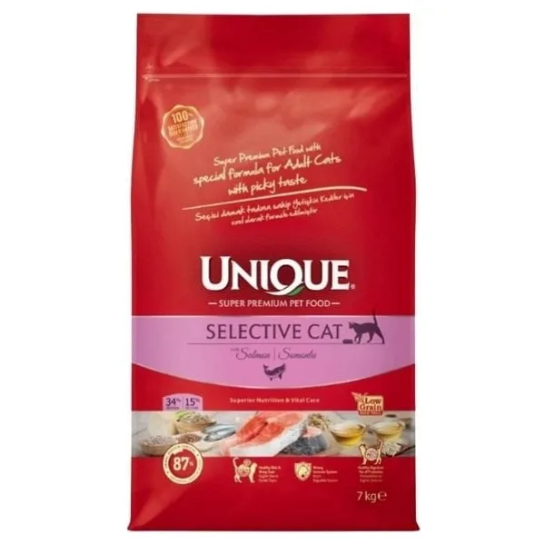 Unique Selective Somonlu 7 kg Yetişkin Kedi Maması