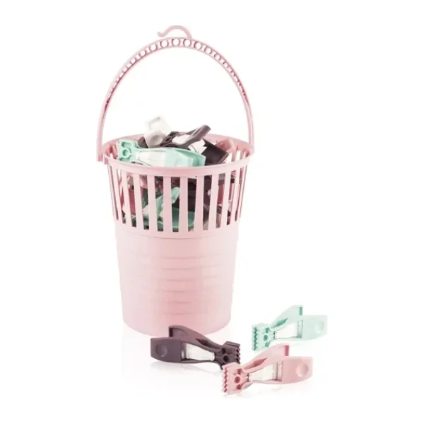 Urve Plastik Urve Çamaşır Mandalı Plastik 15 Li Sepetli UR-3278 3184