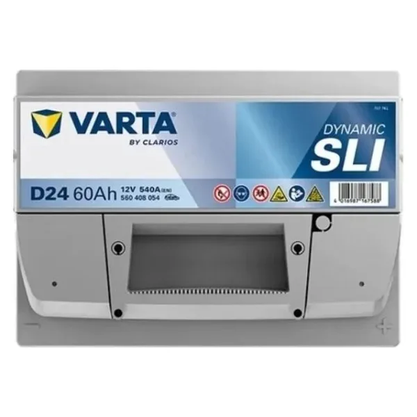 Varta Blue Dynamic D24 12 V 60 Ah 540 CCA Akü - 2024
