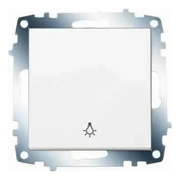 Viko Karre/Meridian Beyaz Light Yaylı Anahtar Çerçevesiz - 90967003