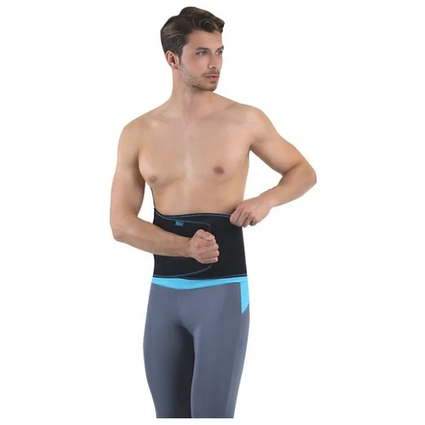 Vizor Airtex Abdominal Karın Korsesi Standart Beden - Siyah