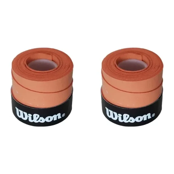 Wilson Comfort Bowl O'grips 2 Adet Grip, Tenis Raketi Gribi Kiremit Renkli