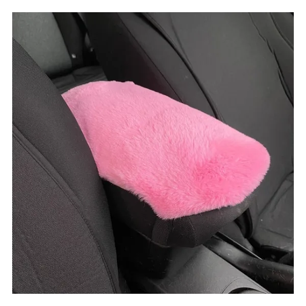 Yumuşak Peluş Kol Dayama Kolçak Minderi Şeker Pembe