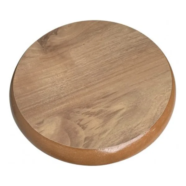 Yuvarlak Ahsap Saksi Damacana Tup Altligi 30 Cm Medefe