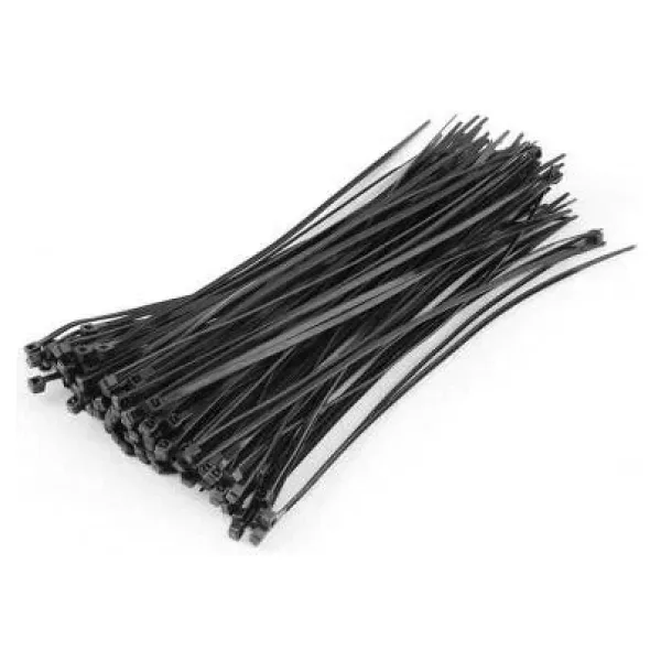 2.5mmx200mm Kablo Bağı Siyah - 100 Adet