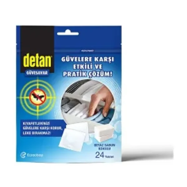 2 ADET Detan Güvesavar Poşetli 24'lü