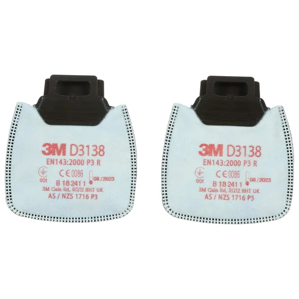 3M D3138 P3 Secure Click Toz Filtresi (1 Çift)