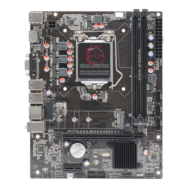 AFOX IH61-MA5-V6 H61 2xDDR3 VGA+HDMI 1x LAN 1X M.2 NVMe Gen3 1155 PIN ANAKART
