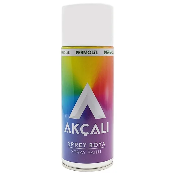 Akçalı 326 400 ml Parlak Siyah Sprey Boya