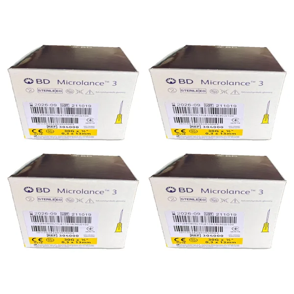 Bd Microlance Mezoterapi Iğne Ucu 30G x 13MM 100 Adet X4 Kutu