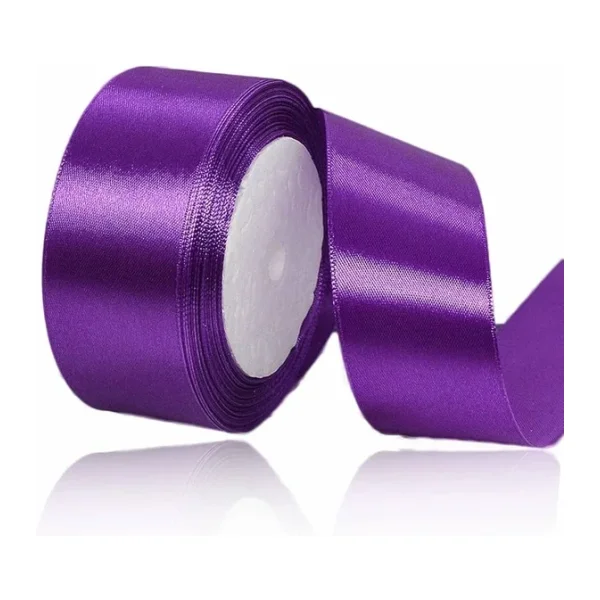 Benim Marifetlerim - Mor Saten Kurdele 2 cm 10 metre