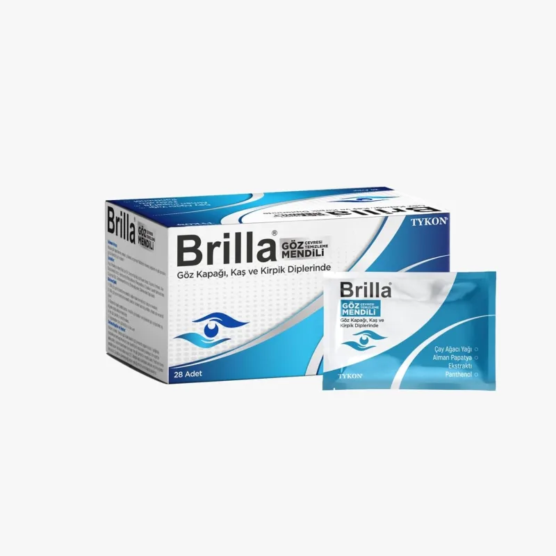 Brilla 28'li Göz Temizleme Mendili