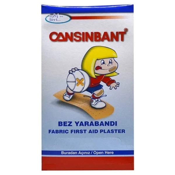 Cansınbant Bez Yarabandı 300 Adet