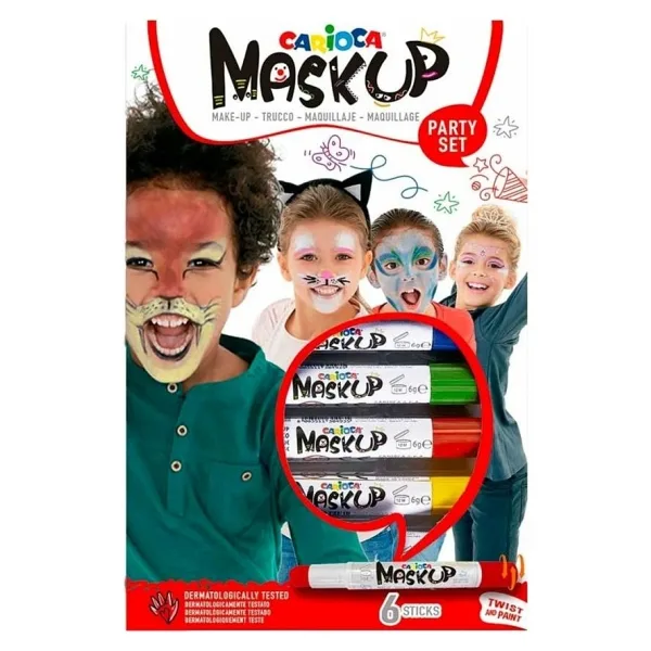 Carioca Party 6 gr 6 Renk Yüz Boyası