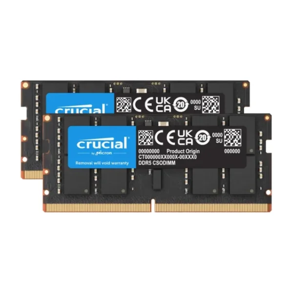 Crucial 32 GB (2X16) 6400 MHz CL52 CT2K16G64C52CS5 DDR5 Ram
