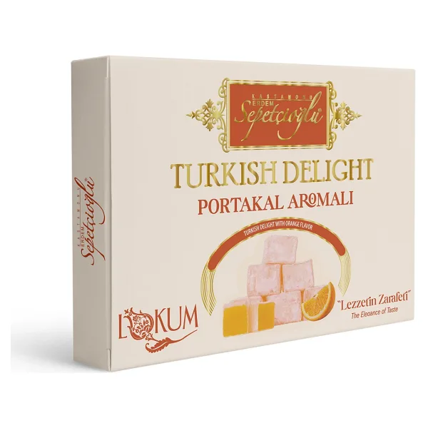 Erdem Sepetçioğlu Portakal Aromalı Lokum 540 gr