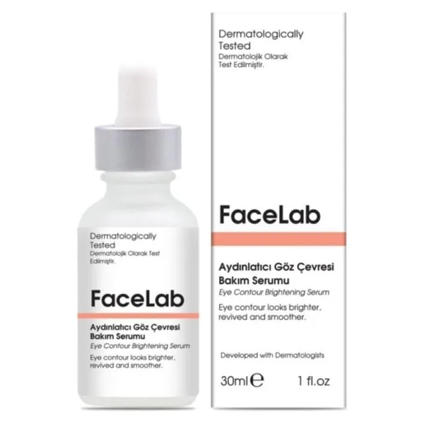 Facelab Aydınlatıcı Göz Altı Serumu 30ml