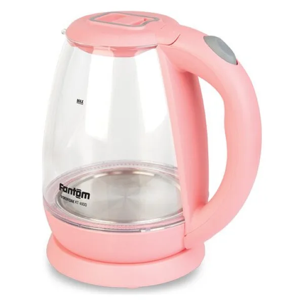 Fantom Fokurdak KT 4000 Pembe Cam Kettle