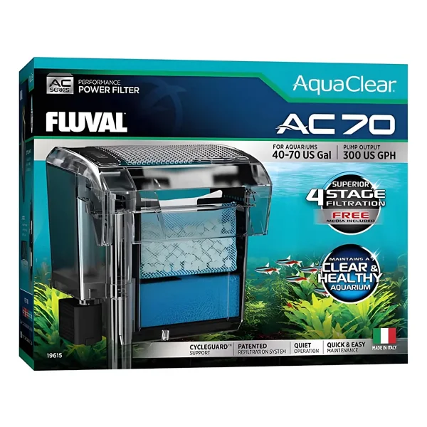Fluval AC70 Askı Filtre 1135Lt/Saat