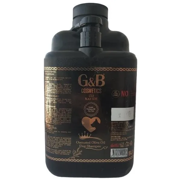 G&B Ozon Ve Zeytinyağlı 5 lt Köpek Şampuanı