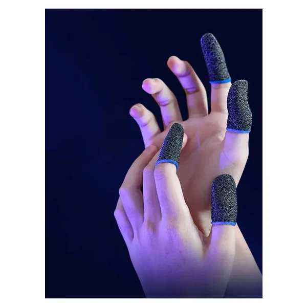 HANDJOY E Spor Parmak Eldivenleri Pubg Mobile Oyun Eldiveni Ter Geçirmez 1 Çift - 2 Parmaklık Eldiven