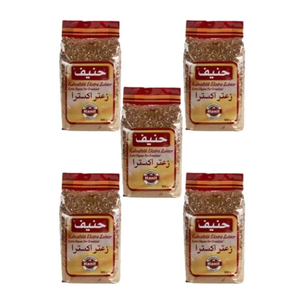 HANIF KAHVALTILIK EKSTRA ZAHTER 500 gr X 5 ADET