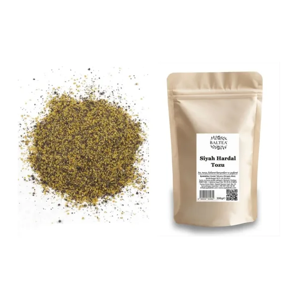Hardal Tozu Siyah 300g
