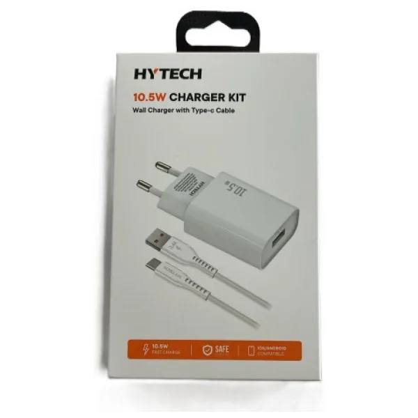 Hytech HY-XE26T 10.5 W Type-C Kablolu Hızlı Şarj Aleti