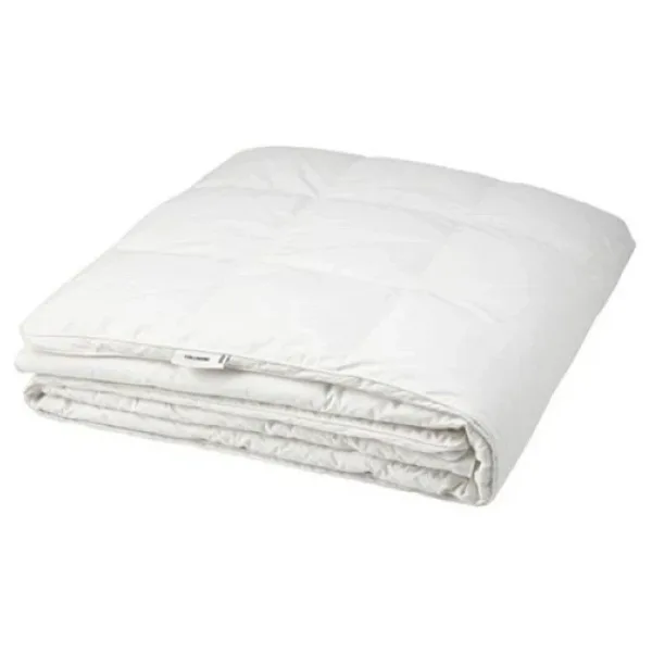 IKEA Çift Kişilik Kışlık Yorgan Beyaz 240x220 Cm Ördek Ve Gıdık Tüy Dolgulu