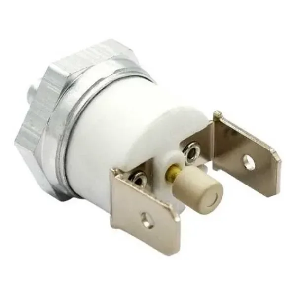 KSD301 135 °C Vidalı Reset Butonlu Limit Termostat NC 250V 10A