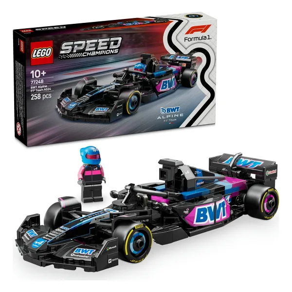 Lego 77248 Speed Champions BWT Alpine F1 Team A524 Yarış Arabası
