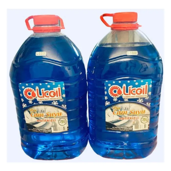 Licoil -12 Derece 5 lt 2'li Antifrizli Oto Cam Suyu