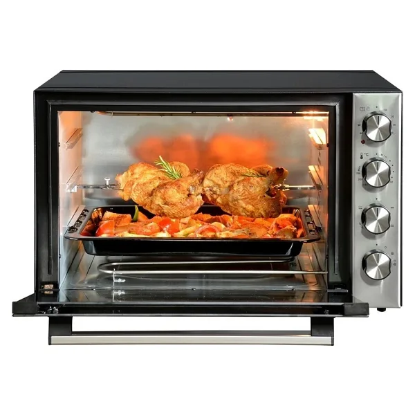 Luxell LX-9645 Piliç Çevirme Fonksiyonlu 70 lt Siyah Midi Fırın