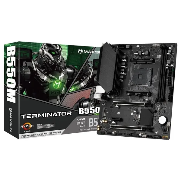 Maxsun Terminator B550M AMD AM4 DDR4 Micro ATX Anakart