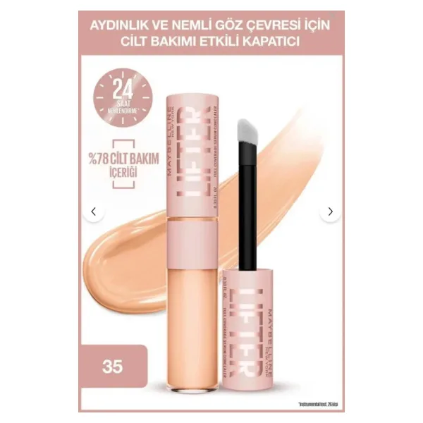 Maybelline New York Lifter Nemlendiren ve Aydınlatan 35 11 ml Likit Kapatıcı