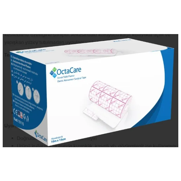 Medikaltec Esnek Tıbbi Plaster (Fix) 10 m x 15 cm 1 Adet