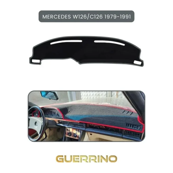 Mercedes W126/c126 1979-1991torpido Koruma Halısı Gri Kenar