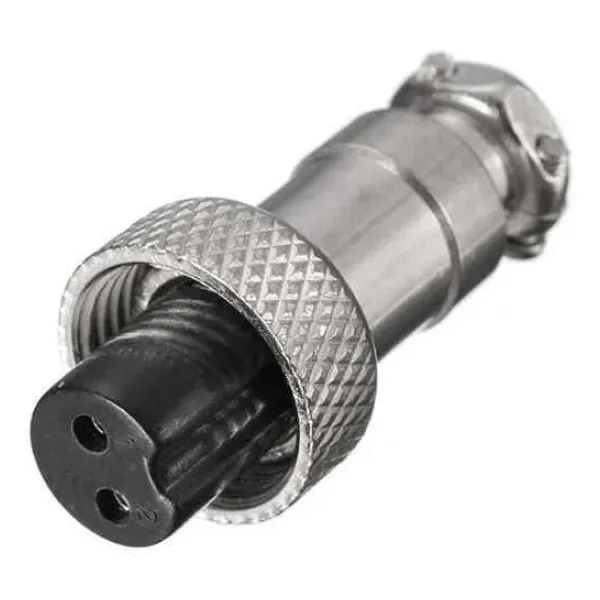 Mike Konnektör 2-Pin 12mm - Dişi