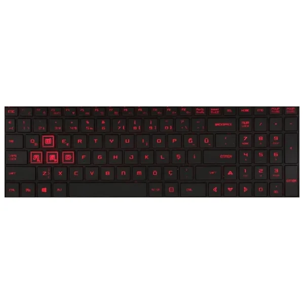 Monster Tulpar T5 V14.1 Klavye Işıksız Kırmızı Tuş