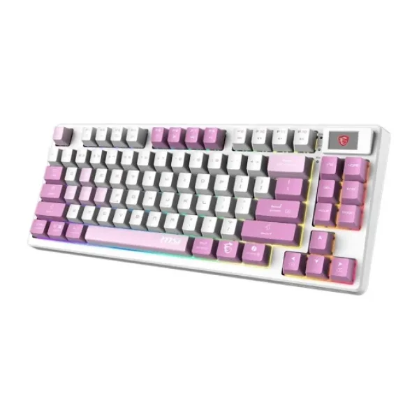 Msı Forge Gk600 RGB Tkl Linear Switch Kablolu/Kablosuz Mekanik Oyuncu Klavyesi - Görsel 2