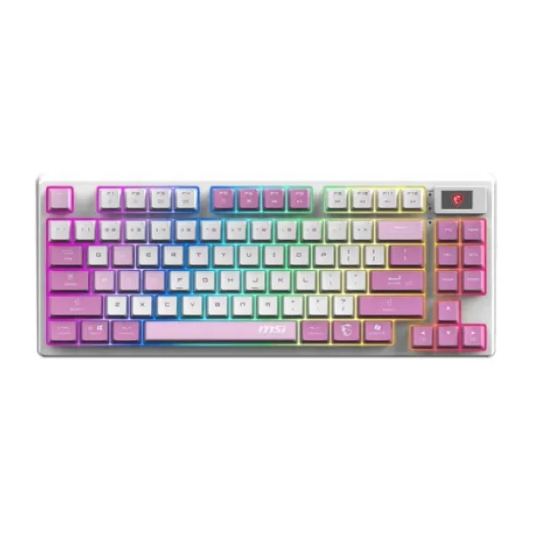 MSI Forge GK600 RGB TKL Linear Switch Kablolu/Kablosuz Mekanik Oyuncu Klavyesi